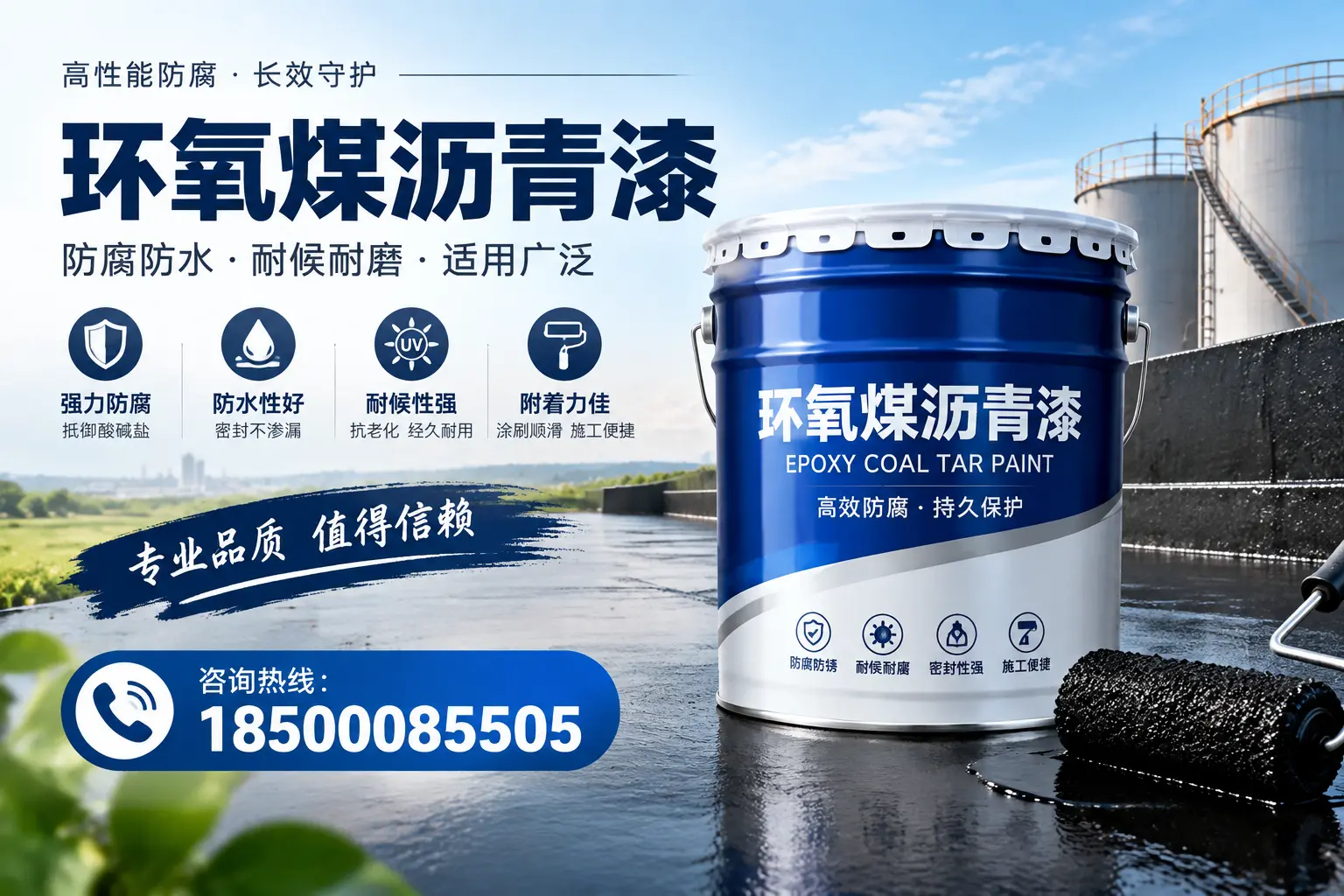 环氧煤沥青漆与油漆的区别，可克达拉消费者最关心的问题